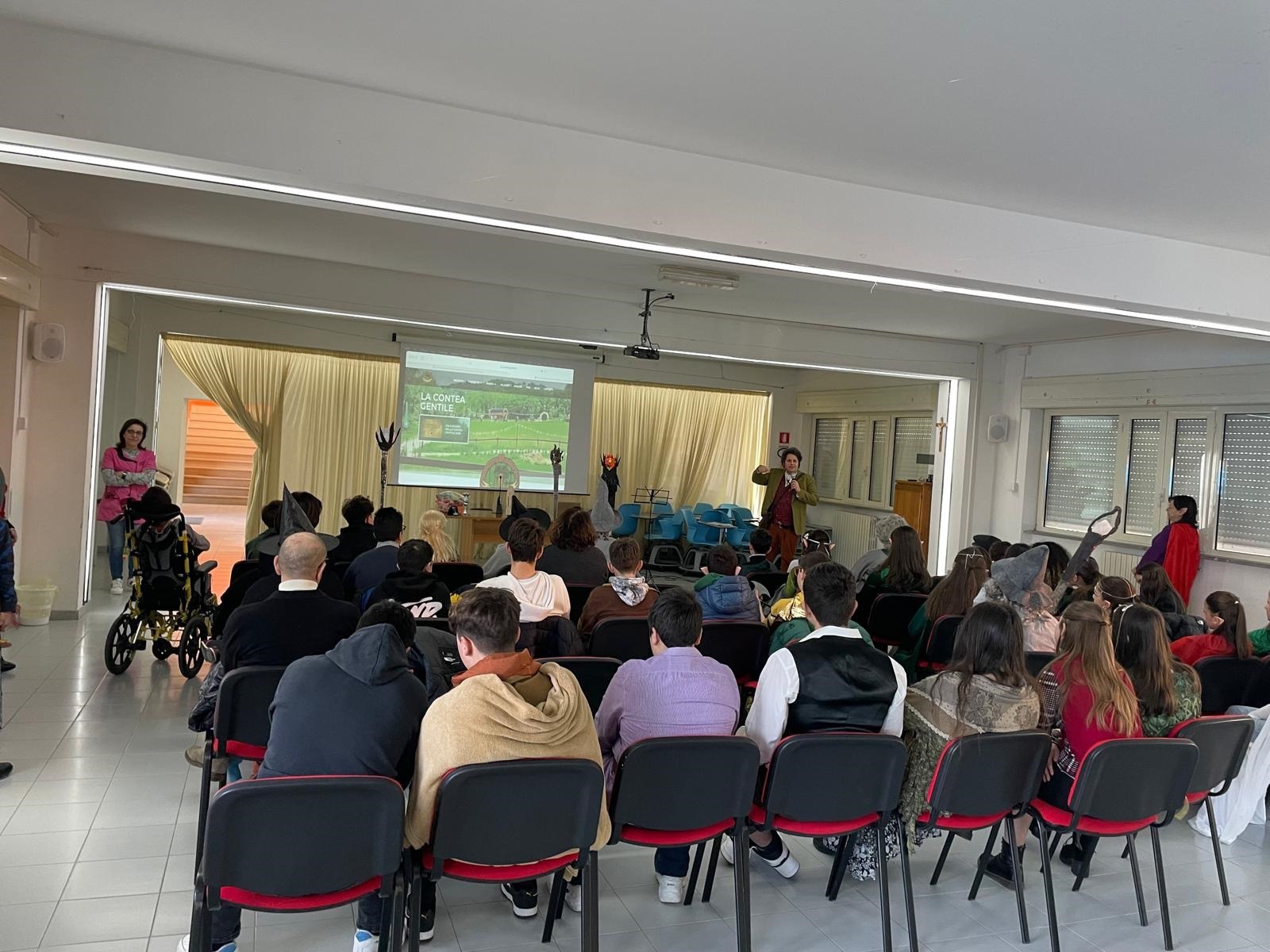 Foto dell'incontro con Nicholas Gentile